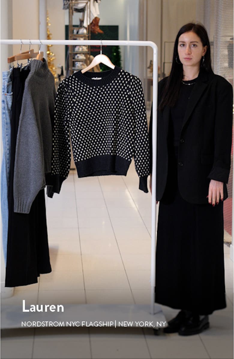 Alma Puff Sleeve Sweater, sales video thumbnail