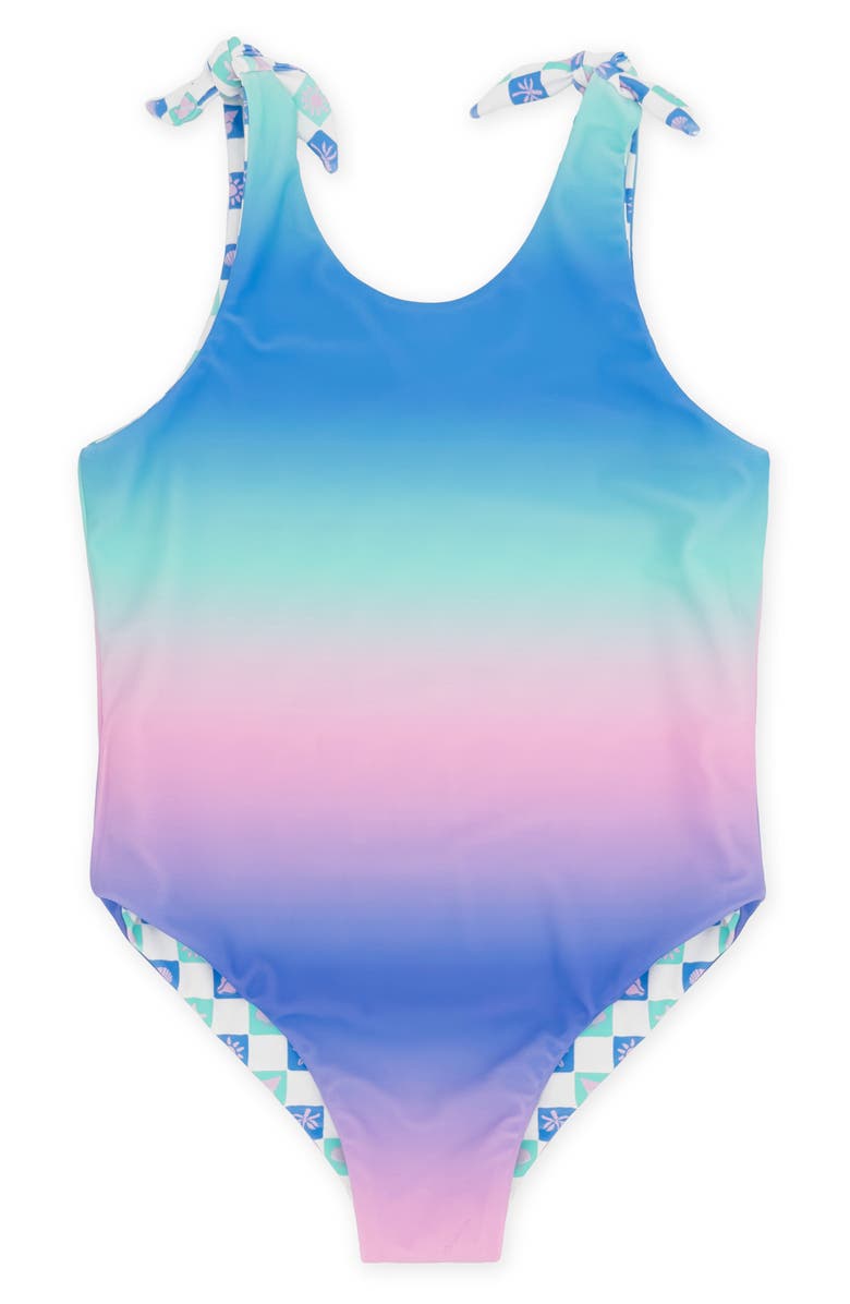 Feather 4 Arrow Kids' Skye Reversible One-Piece Swimsuit, Alternate, color, 