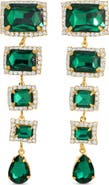 EYE CANDY LOS ANGELES Gillian Cubic Zirconia Drop Earrings