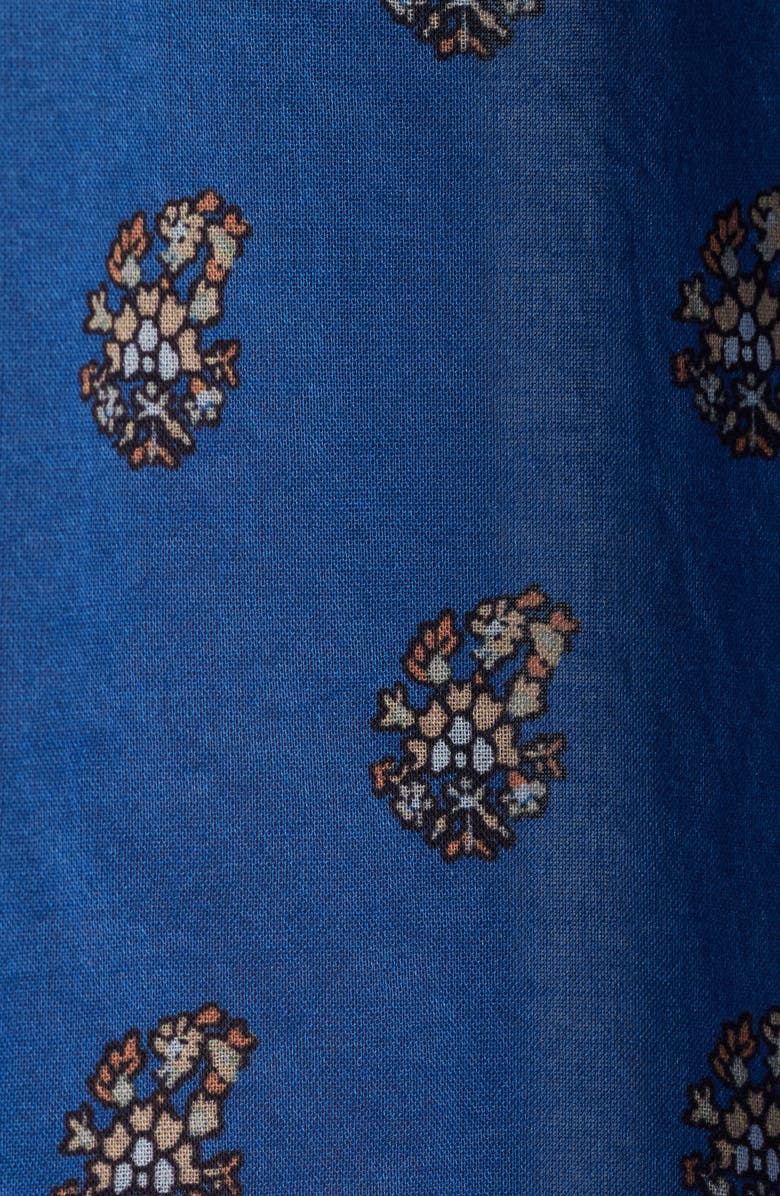 DÔEN Emmaretta Sleeveless Tie Waist Maxi Dress, Alternate, color, Eartha Paisley