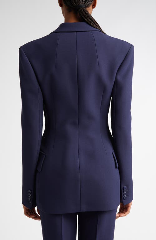 MICHAEL KORS MICHAEL KORS COLLECTION SCULPTED CREPE BLAZER