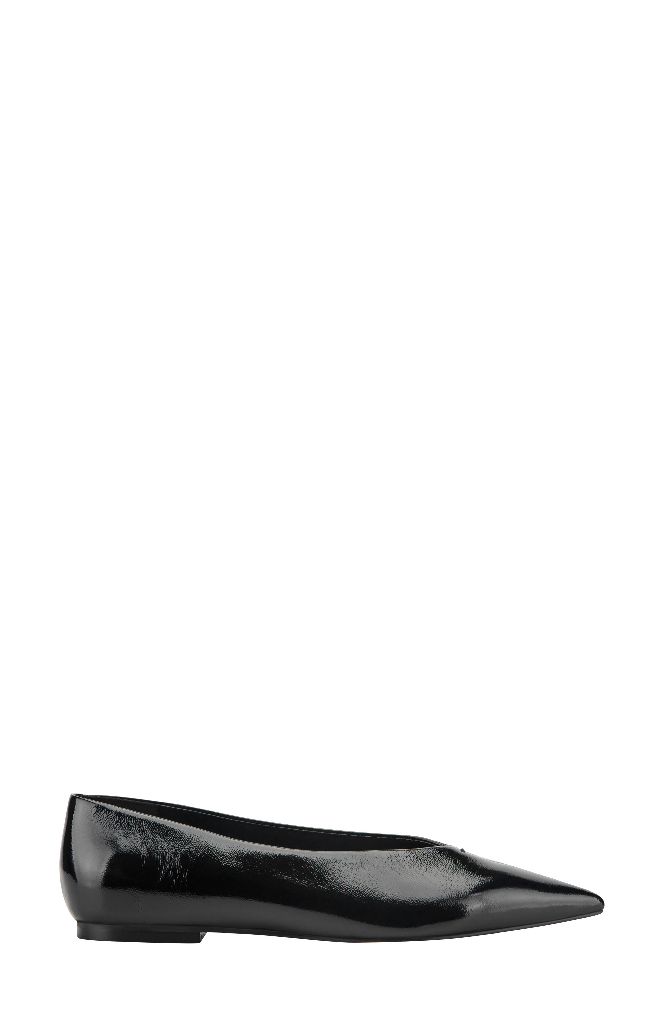 Marc Fisher Casee Pointed Toe Flat, Alternate, color, 