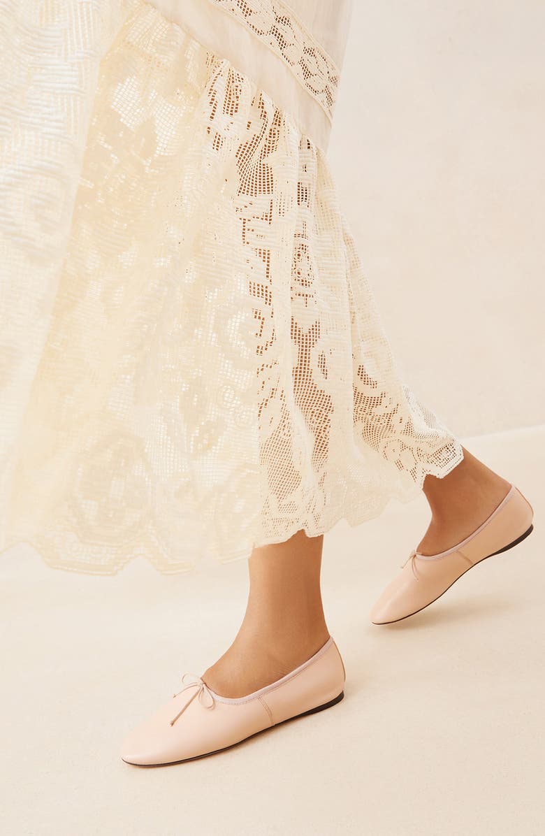 Loeffler Randall <p>Landon Leather Ballet Flat (Women)</p>, Alternate, color, Ballet