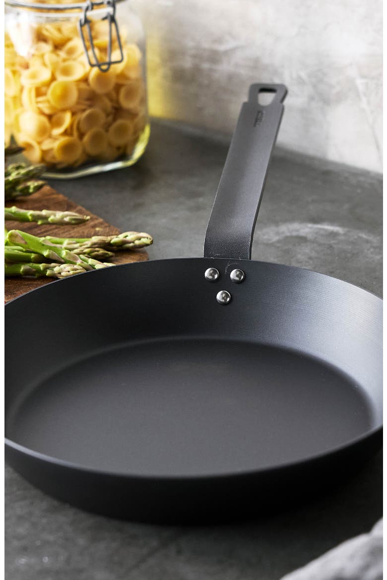 Bobby Flay by GreenPan 10-Inch Carbon Steel Frypan, Alternate, color, BLACK