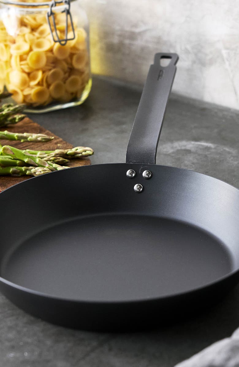 GreenPan Bobby Flay by GreenPan 10-Inch Carbon Steel Frypan, Alternate, color, Black