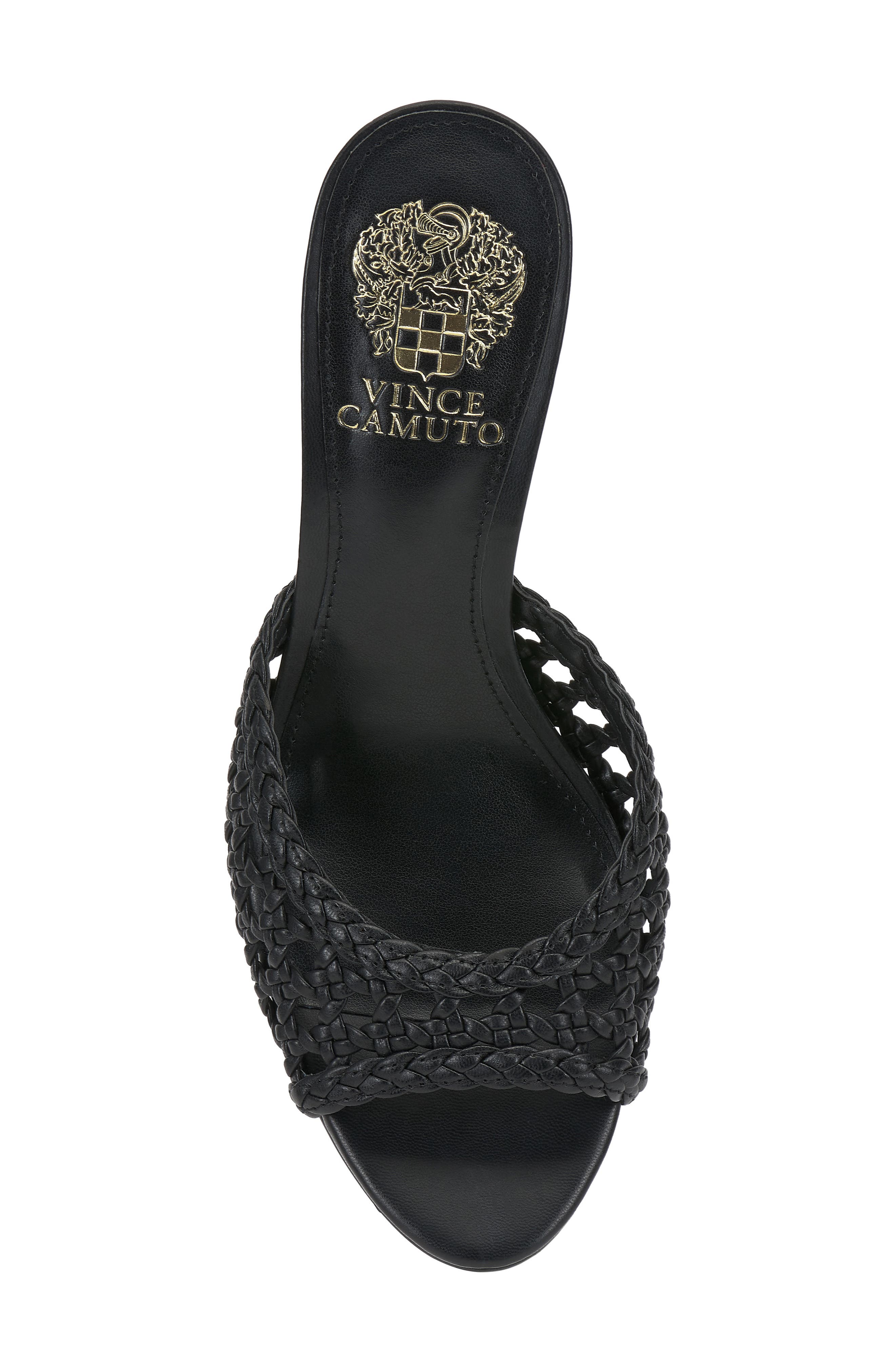 Vince Camuto Prilany Mule Sandal, Alternate, color, Black Super Soft