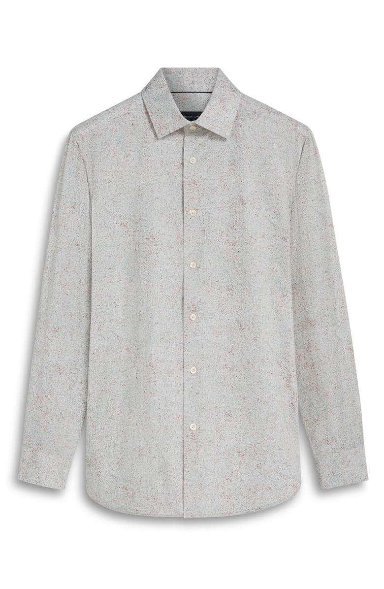 Bugatchi James OoohCotton<sup>®</sup> Marble Print Button-Up Shirt, Alternate, color, 
