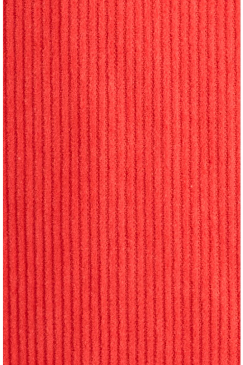 Relaxed Corduroy Shirt Jacket, Alternate, color, RED