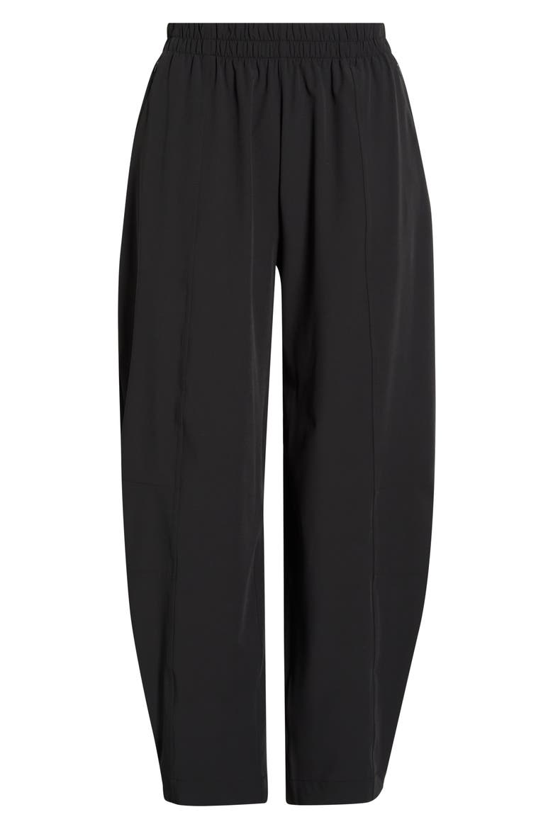 Atlas High Waist Utility Adjustable Ankle Pants, Alternate, color, BLACK