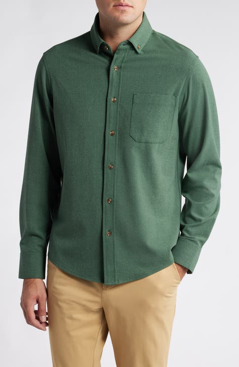 Men s Green Flannel Shirts Nordstrom