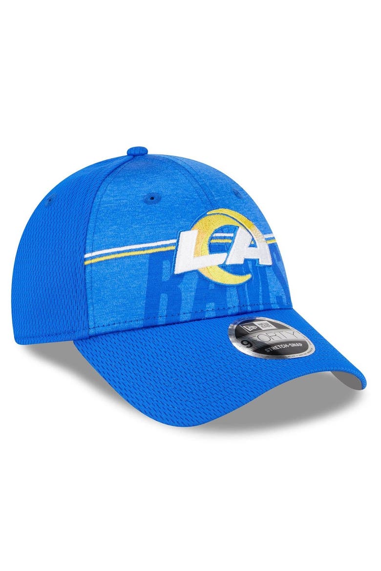 Men's New Era Royal Los Angeles Rams 2023 NFL Training Camp 9FORTY Adjustable Hat, Alternate, color, Royal
