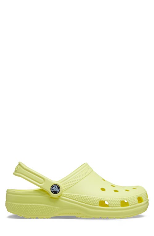 Crocs Classic Clog Beach Unisex Yellow Sandals In Sulphur