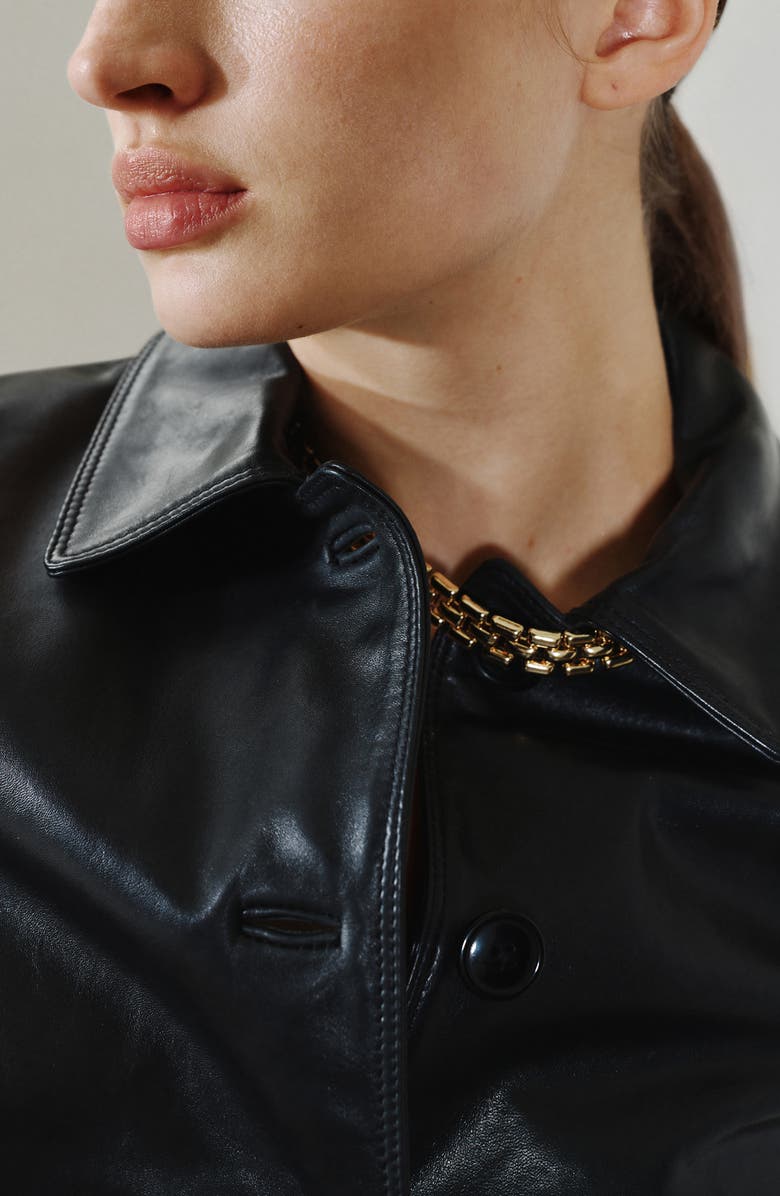 MANGO Link Necklace, Alternate, color, Gold