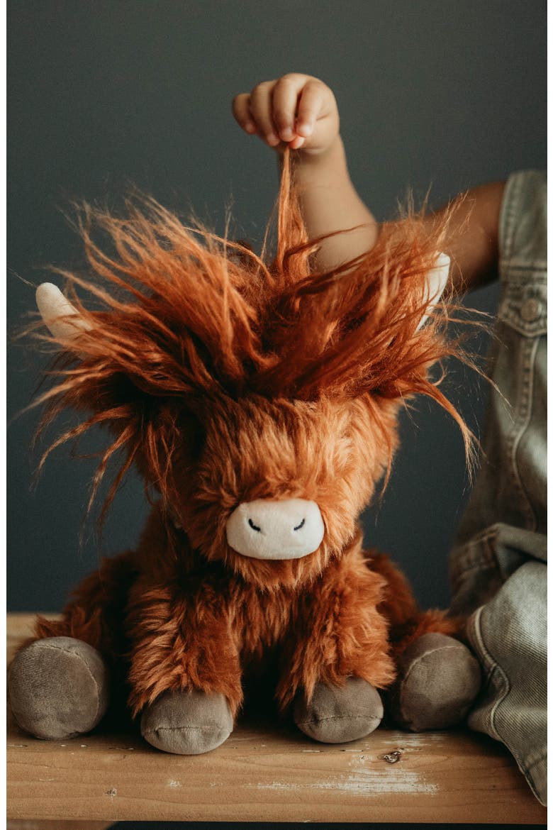 Hamish the Highland Cow Stuffed Animal, Alternate, color, BROWN