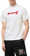 Burberry Heart Logo Cotton T-shirt