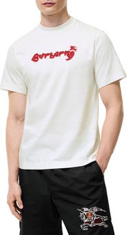 Burberry Heart Logo Cotton T-shirt