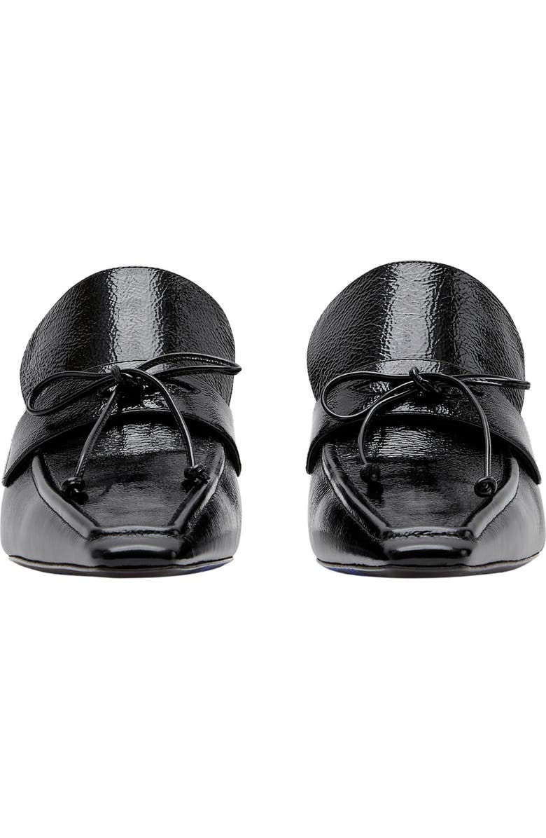 Burberry Sovereign Square Toe Kitten Heel Mule, Alternate, color,