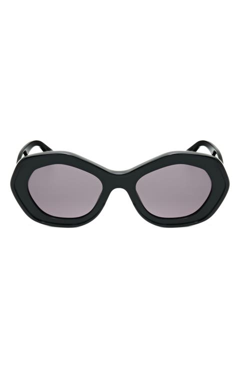 54mm Round Sunglasses