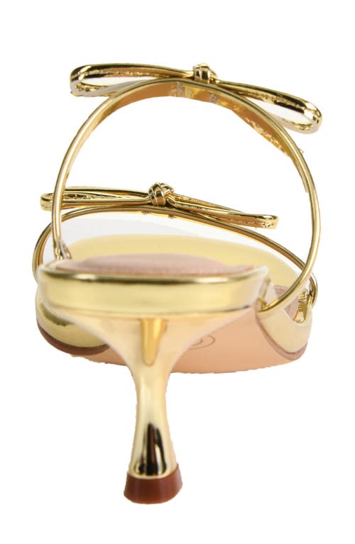 Chinese Laundry Maru Sandal In Gold