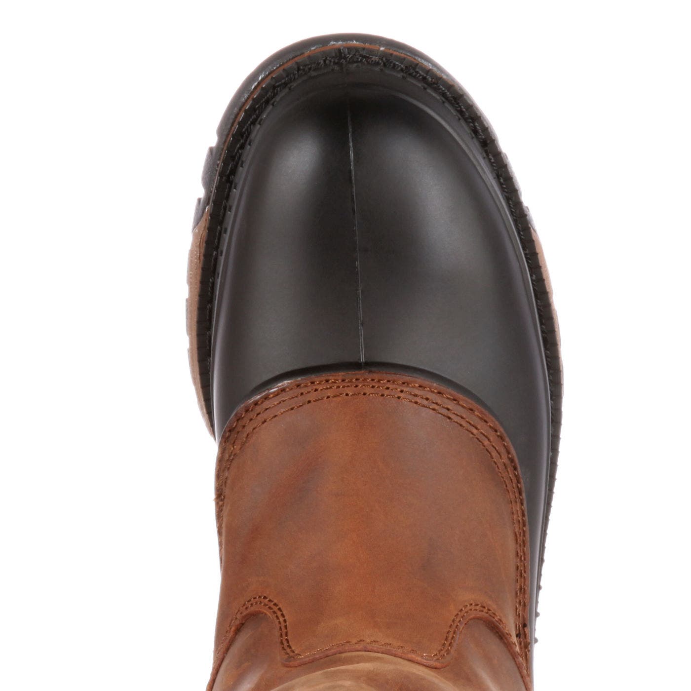 Georgia Boot Steel Toe Wellington, Alternate, color, Brown