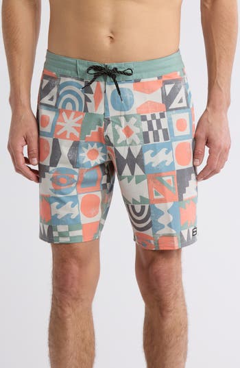 Billabong Sundays Lo Tide Board Shorts In Blue