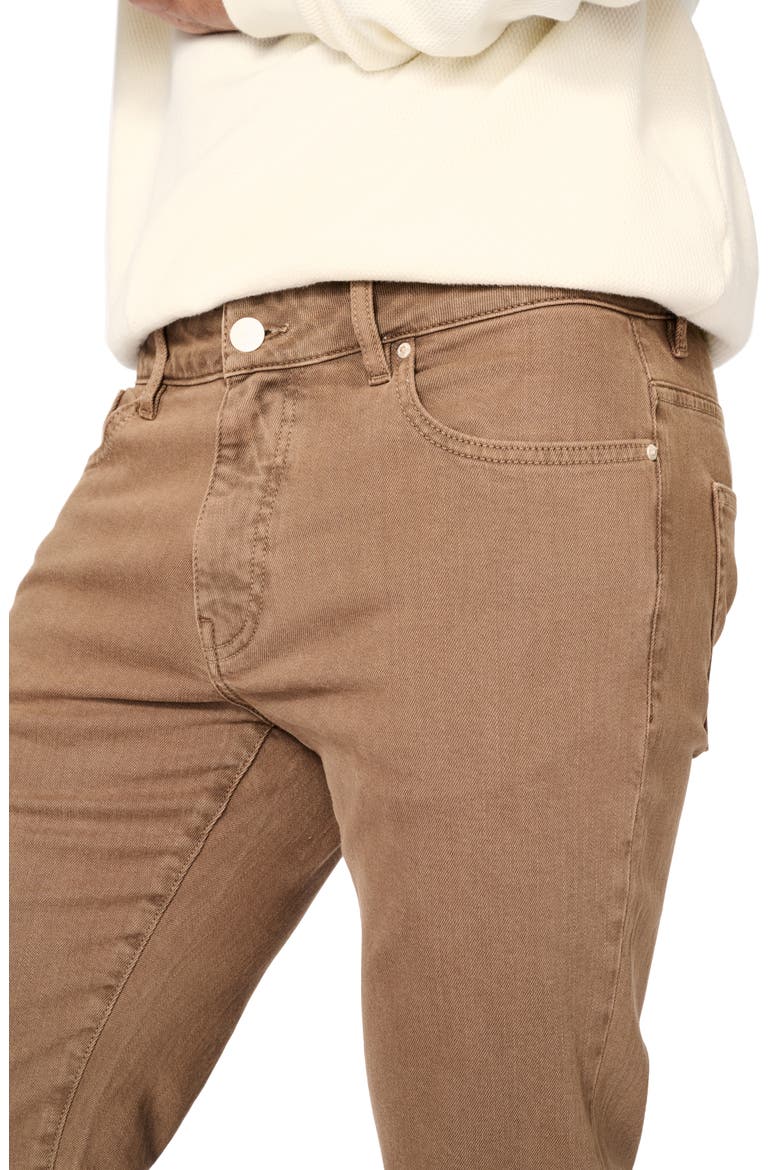 AMS Slim Fit Jeans, Alternate, color, MOCHA