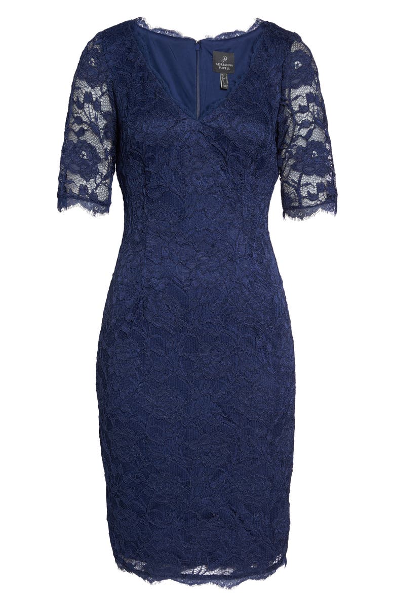 Adrianna Papell Rose Lace Sheath Dress | Nordstrom