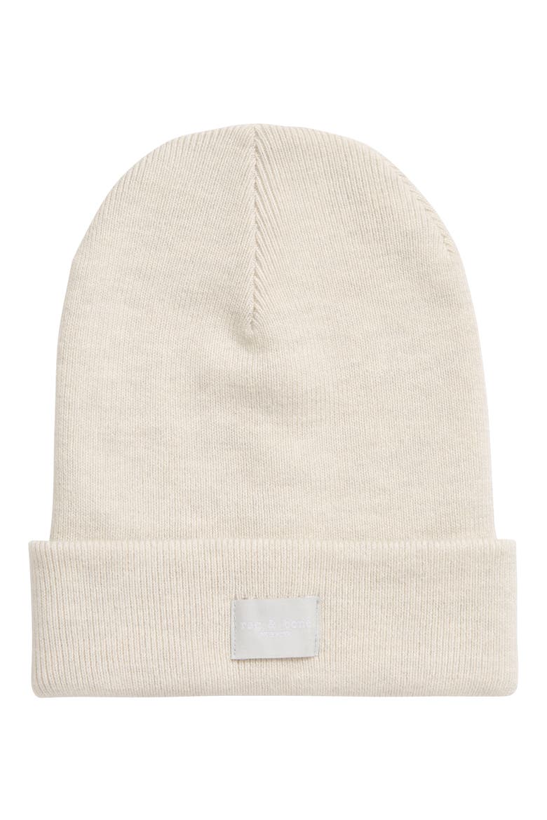 Addison Wool Blend Beanie, Main, color, IVRY