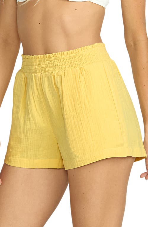 BILLABONG BILLABONG IN THE WAVES COTTON GAUZE SHORTS 