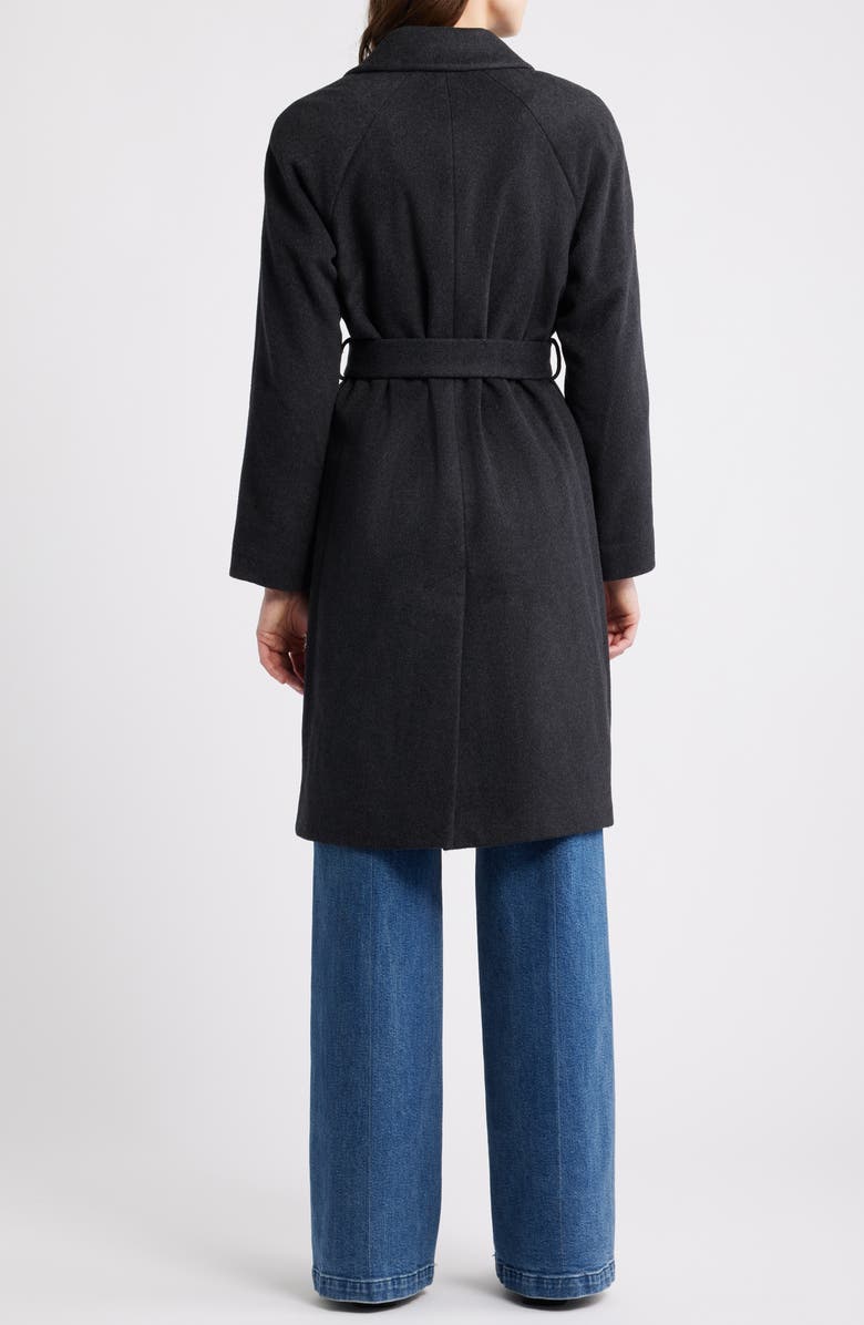 Lauren Ralph Lauren Wool Blend Jacket, Alternate, color, Charcoal