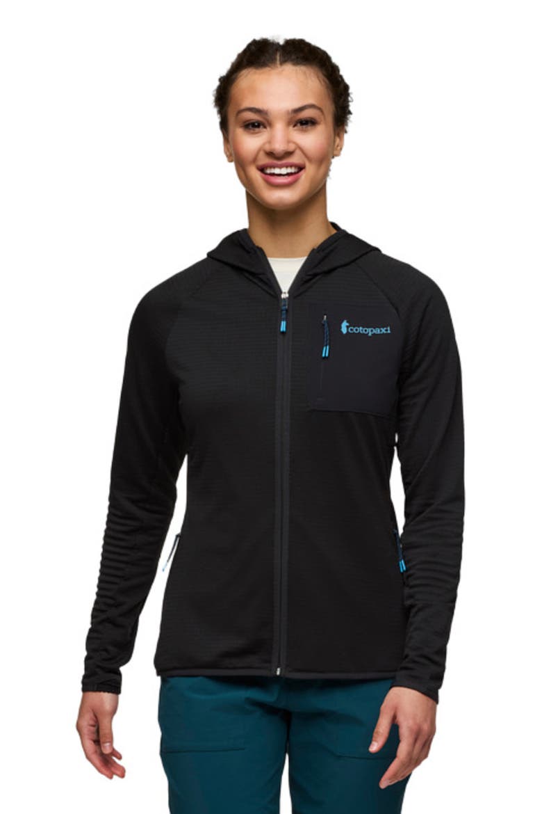 Otero Fleece Full-Zip Hooded Jacket - Women's, Alternate, color, Cotopaxi Black