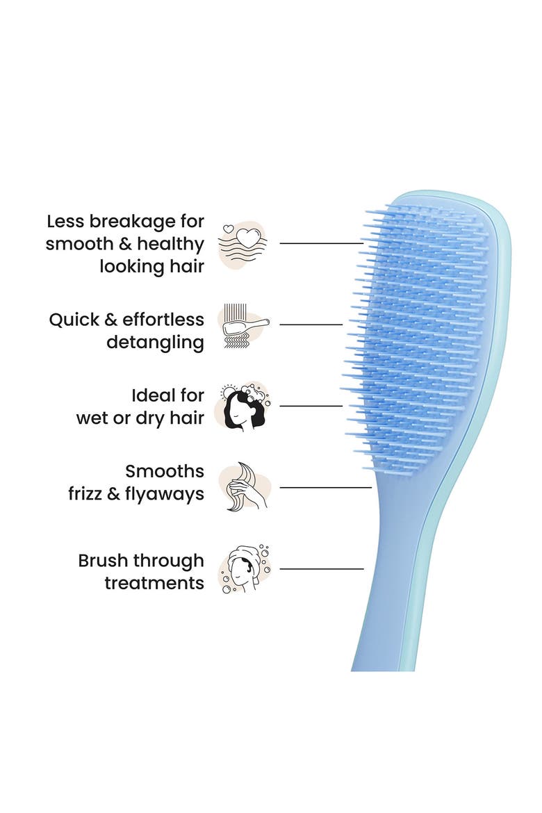 Ultimate Detangler Hairbrush - Straight to Wavy, Alternate, color, BLUE/TURQUOISE