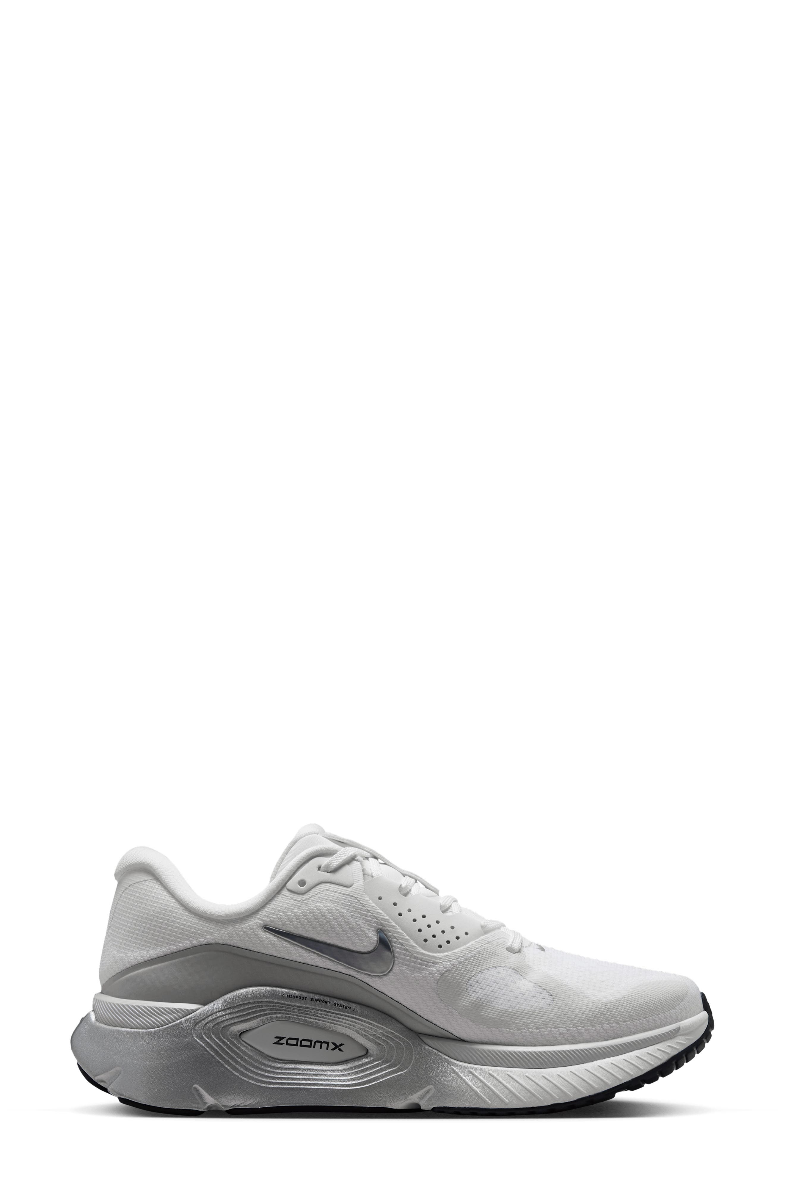 Structure Plus Running Shoe, Alternate, color, WHITE/ DUST/ SAIL/ SILVER