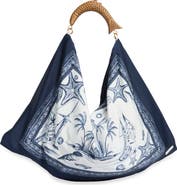 FARM Rio Medium Satin Scarf Bag