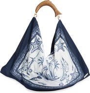 FARM Rio Medium Satin Scarf Bag