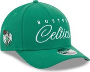 New Era Men's New Era Kelly Green Boston Celtics 2025 NBA Draft M-Crown A-Frame 9FORTY Adjustable Hat