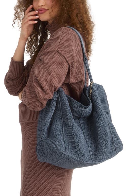 The Sak Los Feliz Large Tote Bag In Maritime Crochet