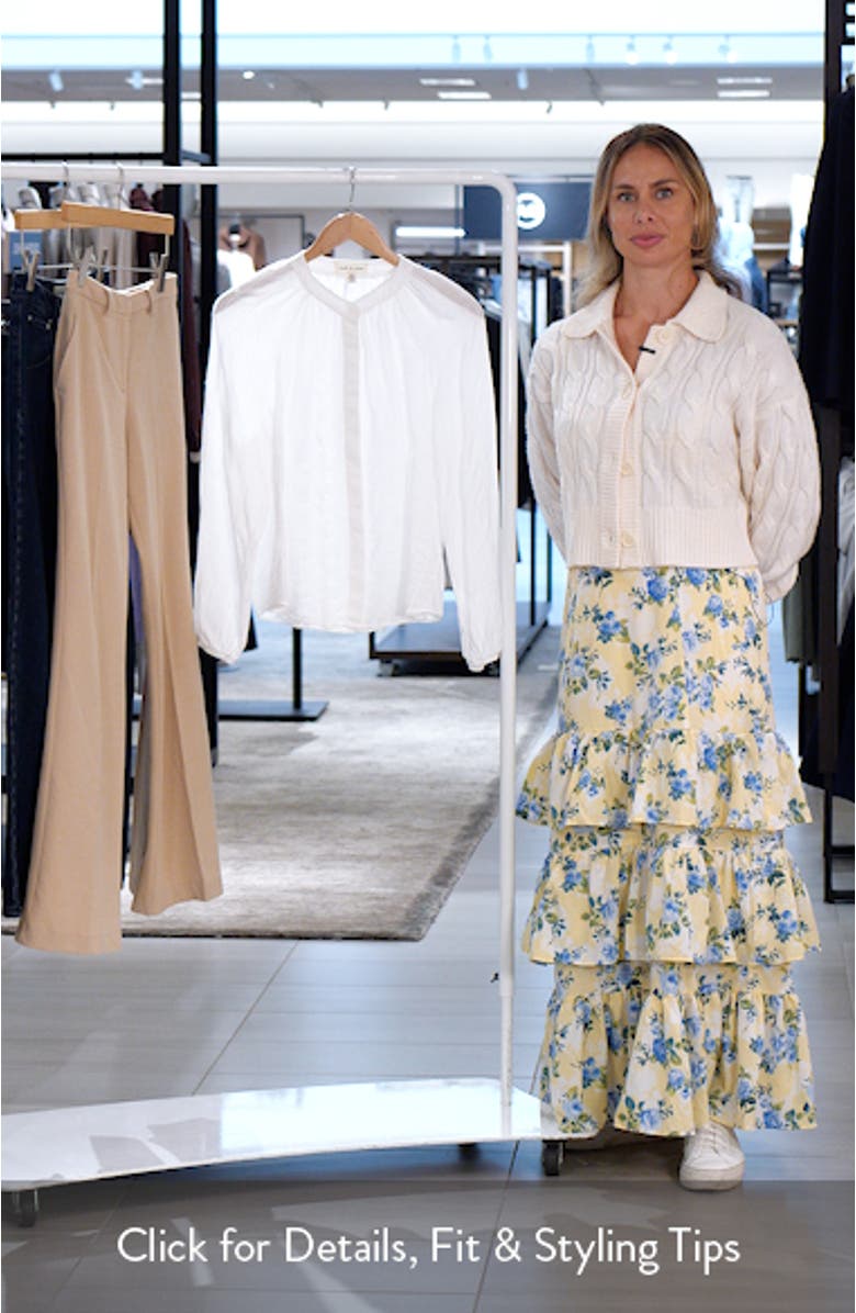 Hidden Placket Top, sales video thumbnail