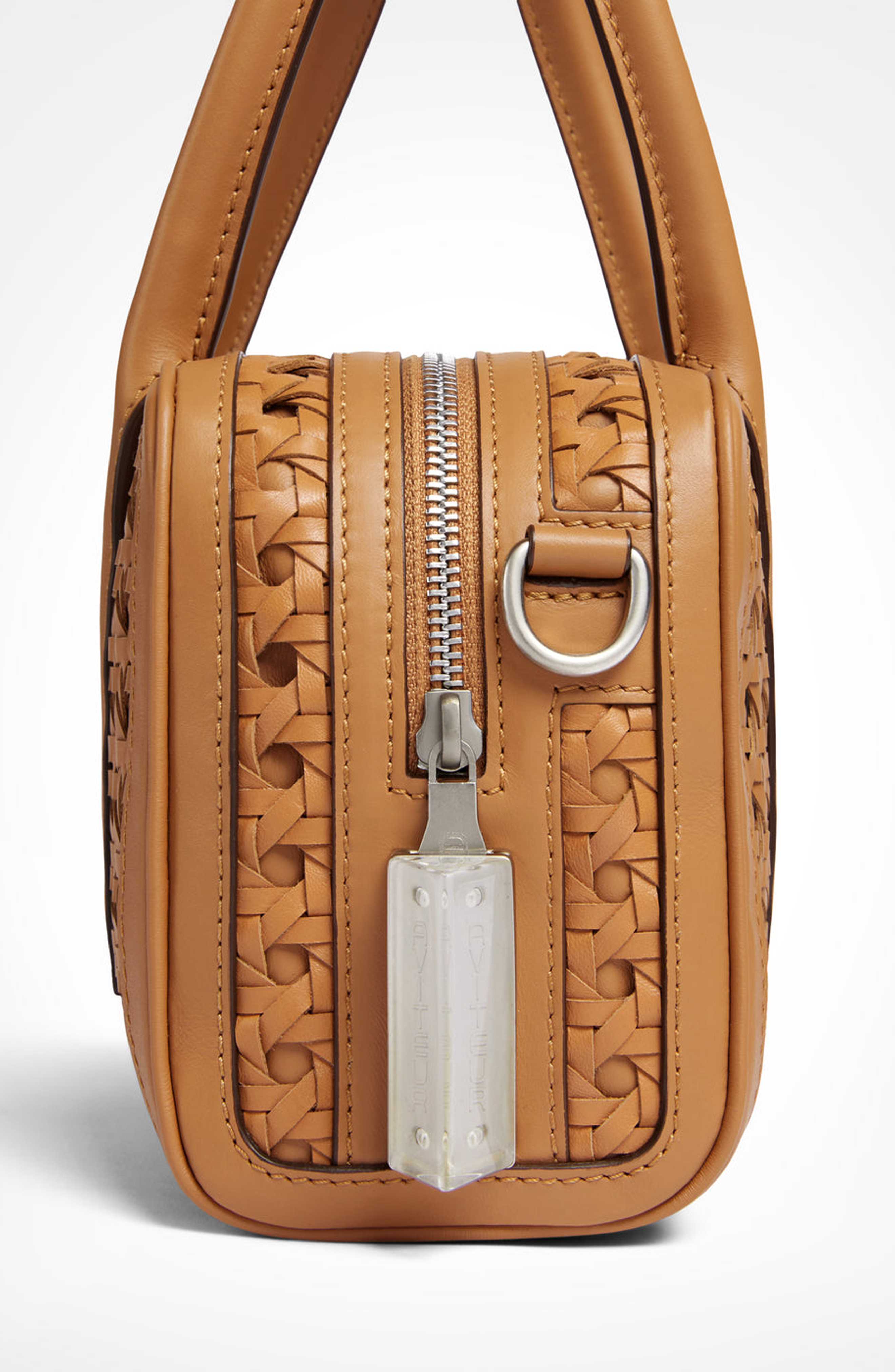 Cristallino Handbag, Alternate, color, Walnut