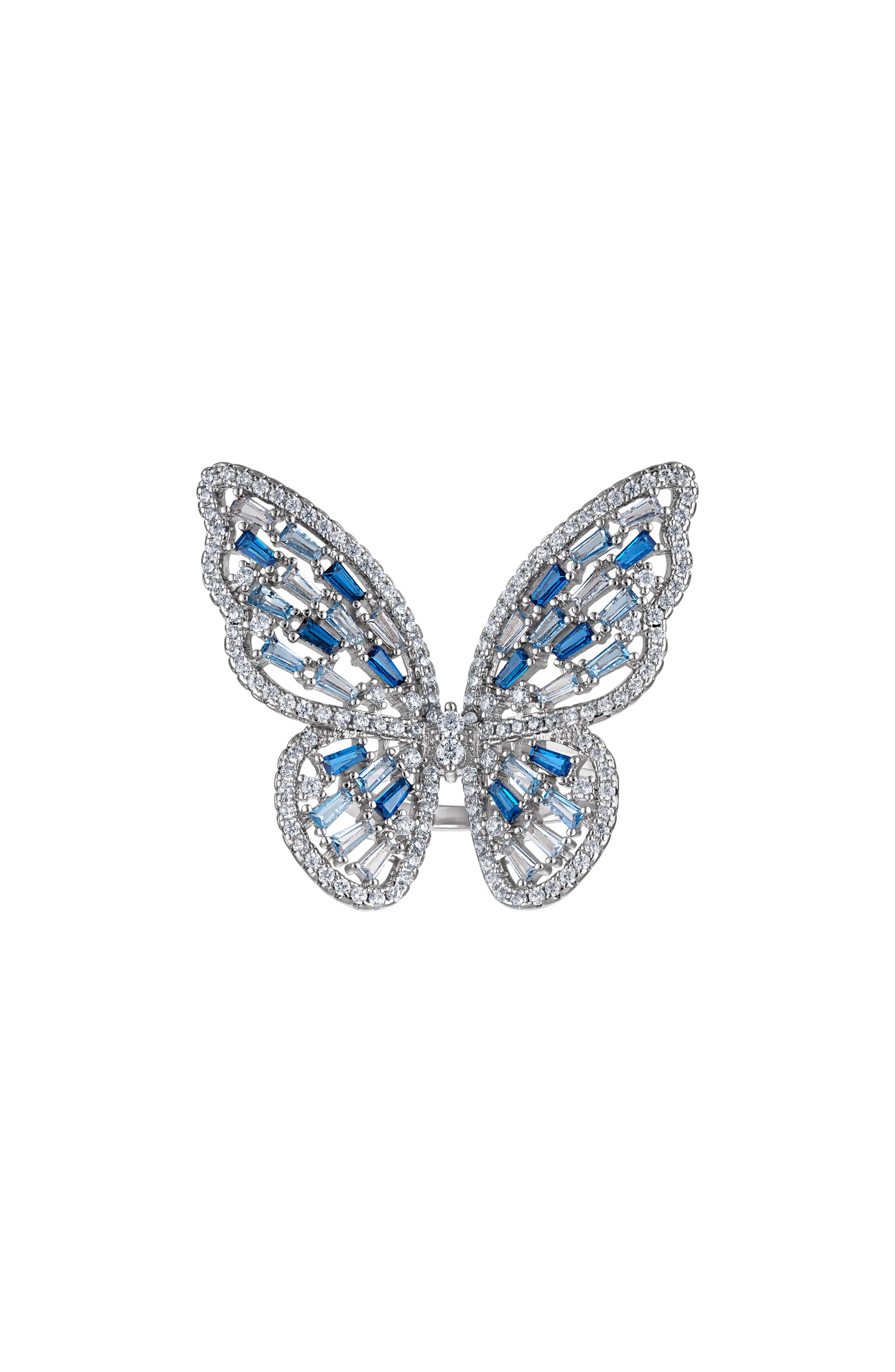FZN Cubic Zirconia Butterfly Ring