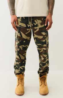True Religion Camo Cargo Joggers
