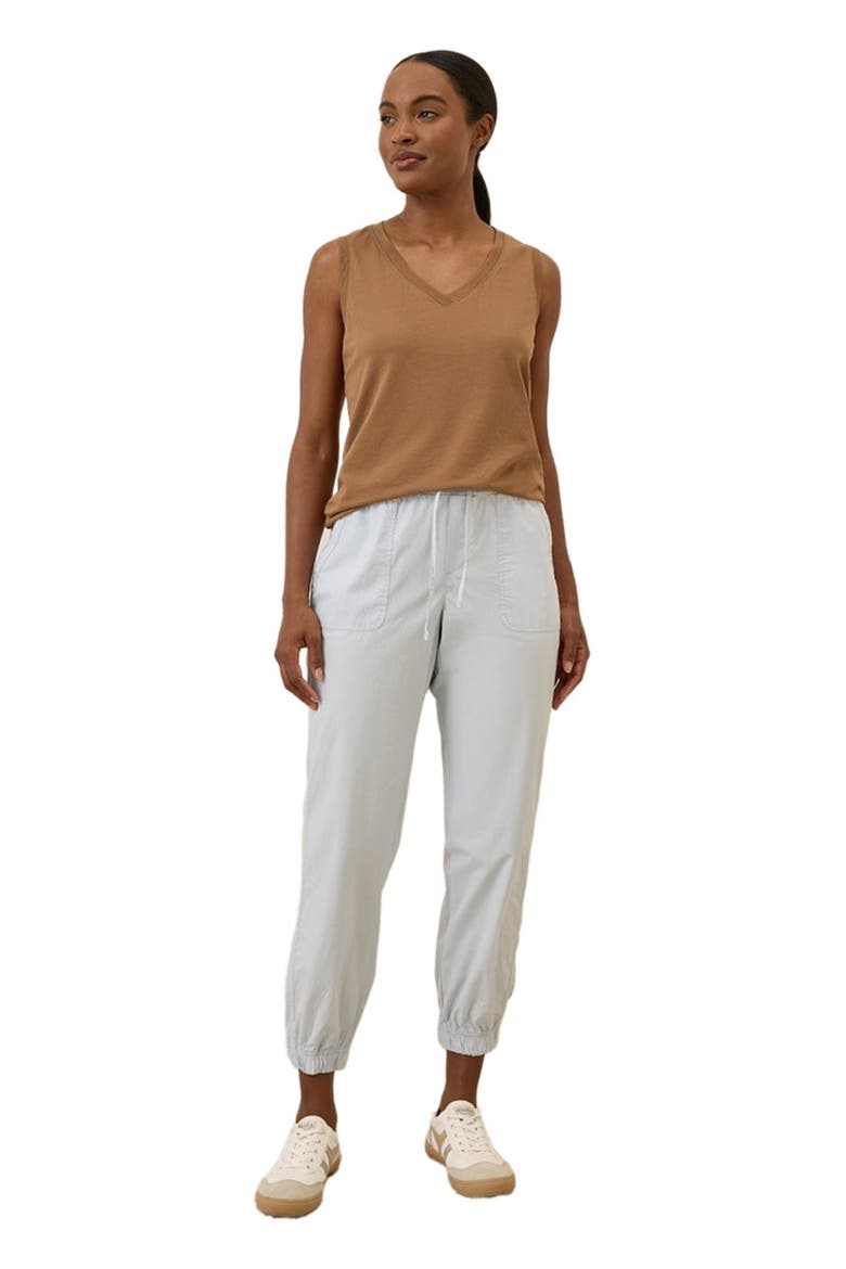Organic Cotton Softspun V-Neck Tank, Alternate, color, Brown Sugar