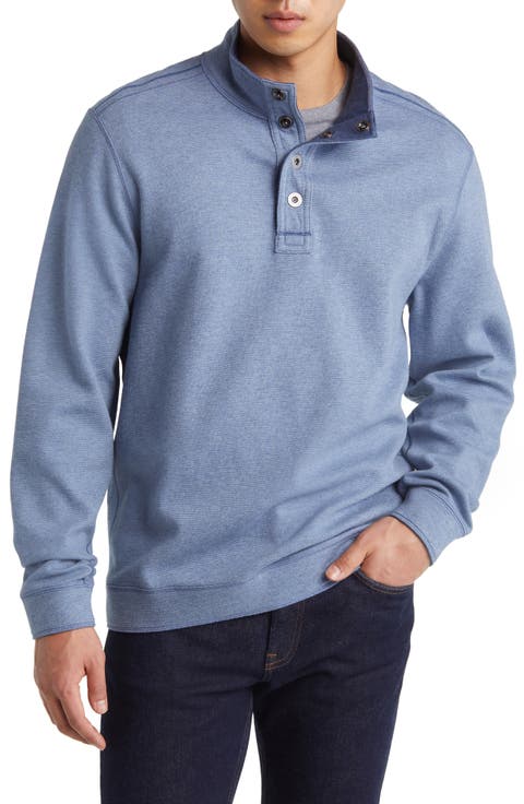 Flipfield Reversible Snap Mock Neck Top