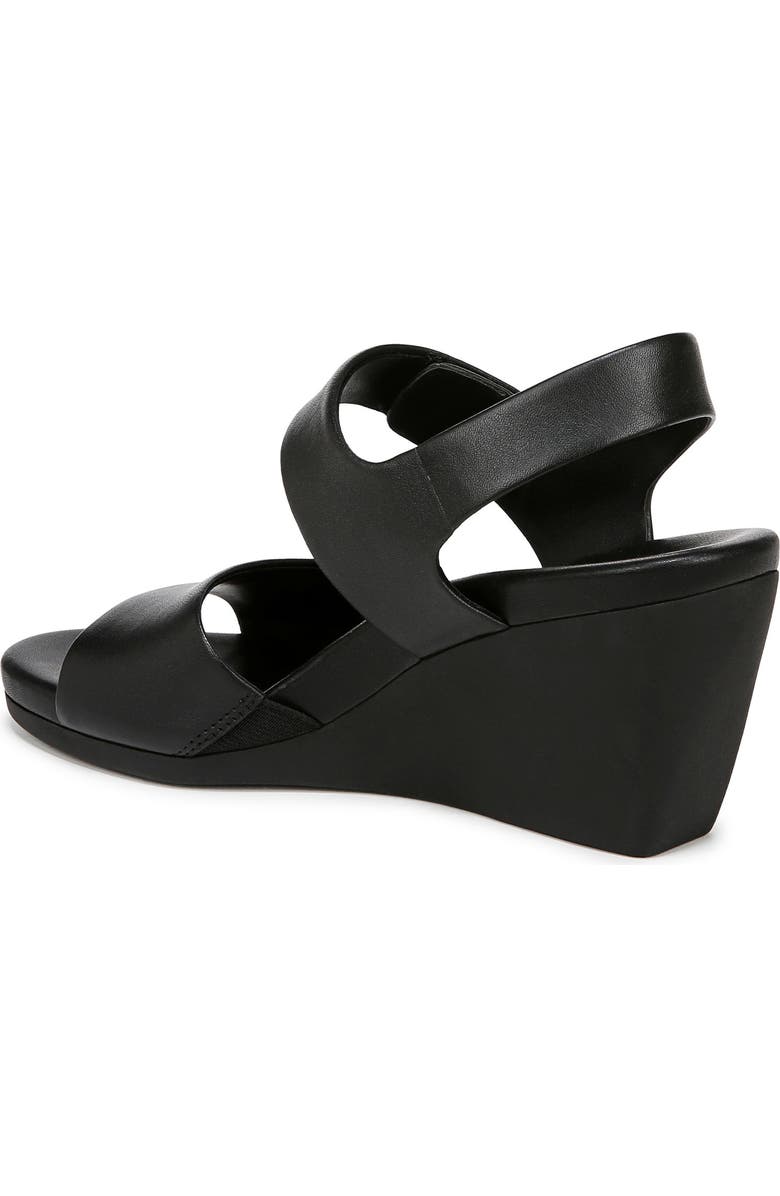 Naturalizer Imani Slingback Platform Wedge Sandal, Alternate, color, Black