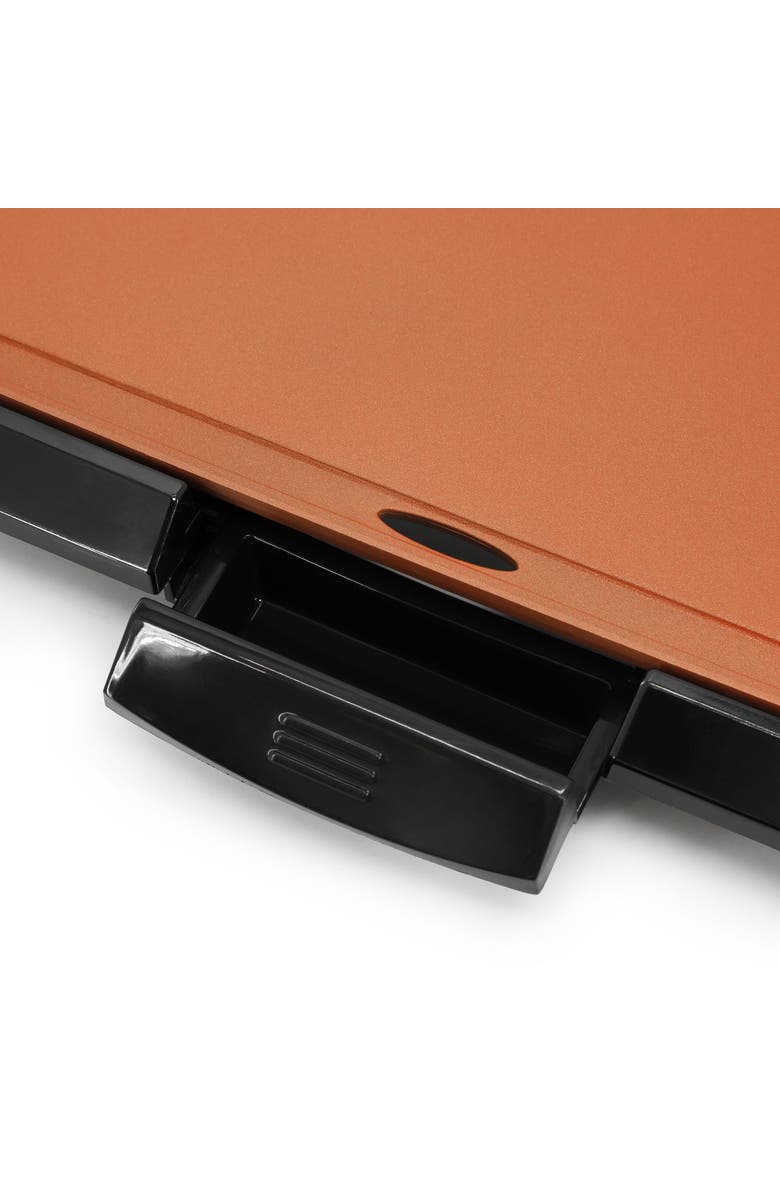 Megachef 16 Inch Electric Grill in Black with Copper Coating, Alternate, color, Black