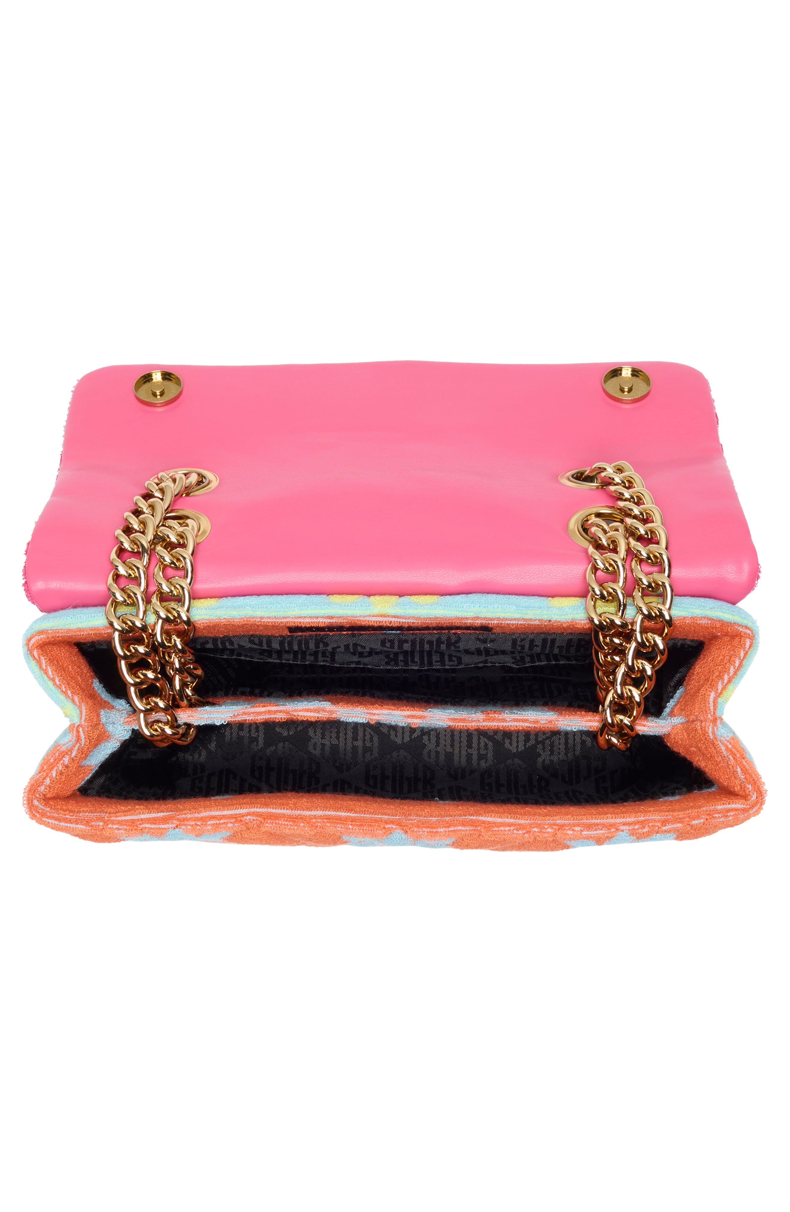 Kurt Geiger London Brixton Floral Shoulder Bag, Alternate, color, Open Pink