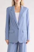 Leith Oversize Peak Lapel Blazer