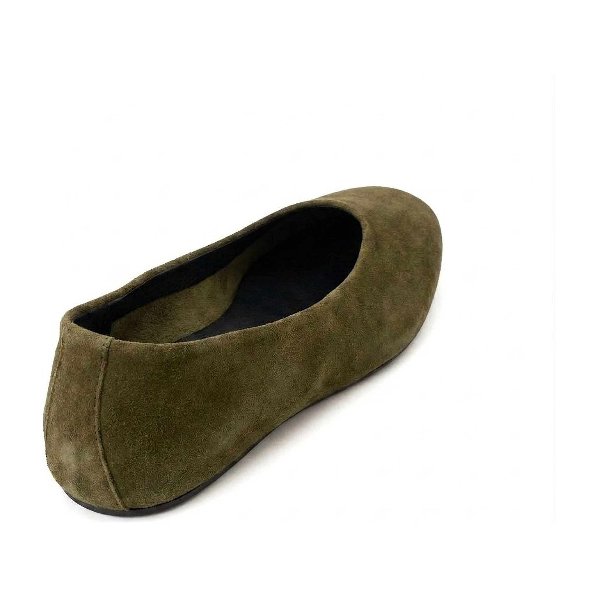 Lucrecia Ballet Flat, Alternate, color, Hunting Green