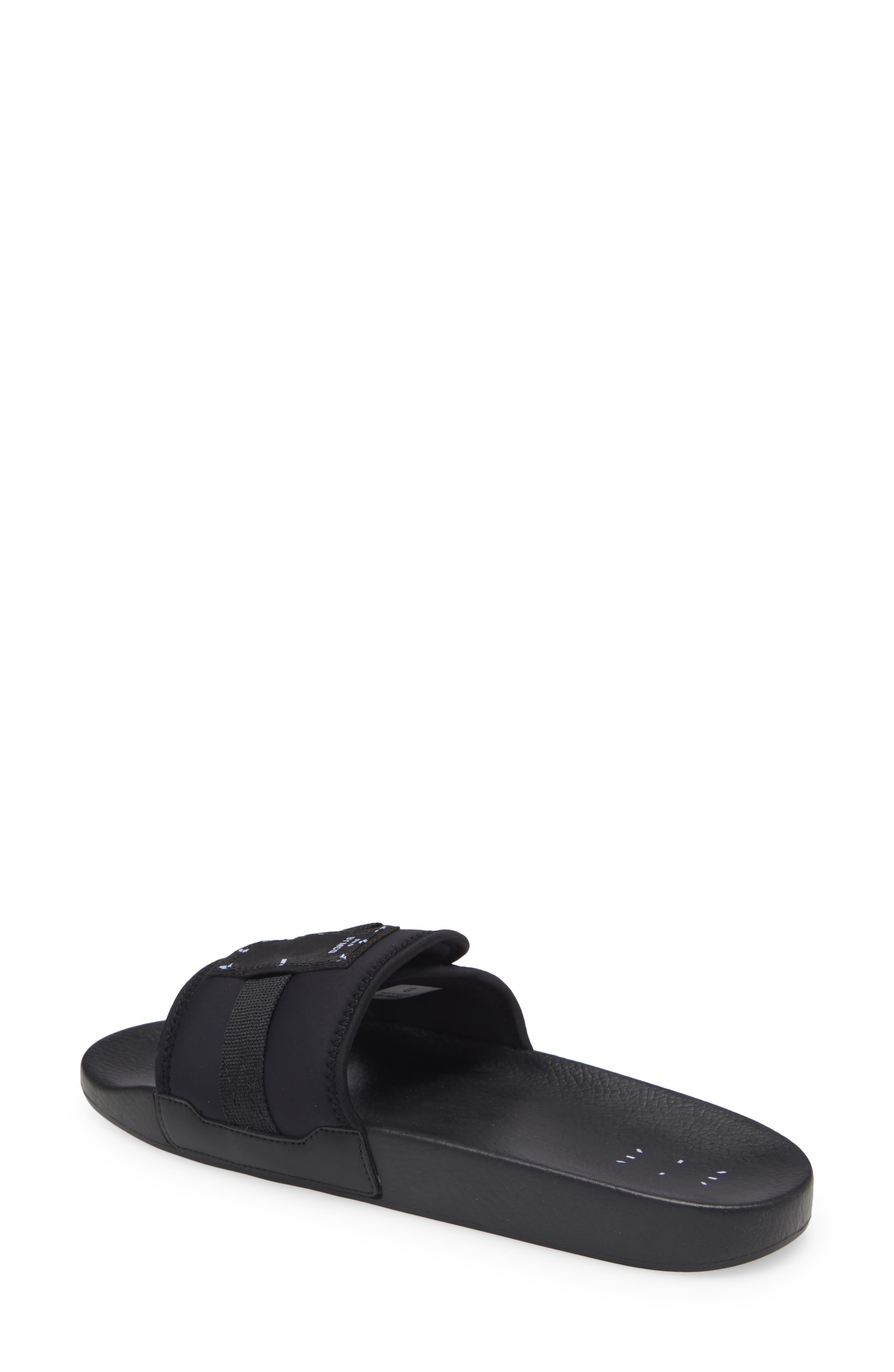 MCQ Logo Patch Slide Sandal, Alternate, color, 