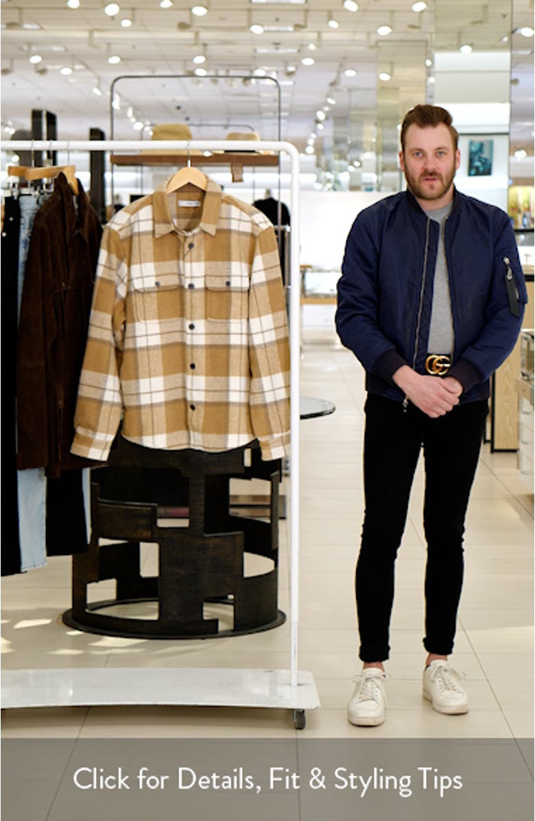 Check Flannel Overshirt, sales video thumbnail